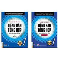 Trọn bộ Giáo trình tiếng Hàn tổng hợp dành cho người Việt Nam – Sơ cấp 1 bản màu + sách bài tập-NH