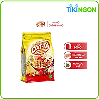 Yến Mạch Trái Cây Hạnh Nhân Phô Mai Oatta (800g/Gói)