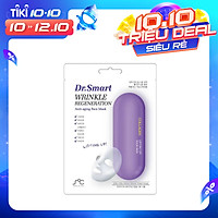 Mặt nạ Thuốc chống nhăn trẻ hóa dưỡng ẩm tái tạo da Hàn Quốc Dr.Smart Wrinkle Regeneration (Hộp 10 miếng)