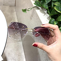 Mắt kính nữ kính mát trời trang ốc đính đá MS17