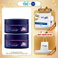 Combo 2 Kem Dưỡng Nivea Ngọc Trai Làm Sáng Da Ban Đêm 50ml 5 in 1 Pearl Filler Pearl White Night Face Cream - 86740