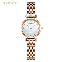 Đồng hồ Nữ SUNMATE S20018-1LB Máy Pin (Quartz) Dây Thép Không Gỉ