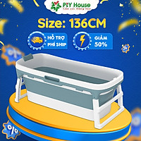 Bồn Tắm Silicon Gấp Gọn - Chậu Tắm Gấp Gọn Người Lớn - Loại Không Nắp - Chất liệu Hạt pp Siêu bền - Thiết Kê Đa Năng Tiện Lợi