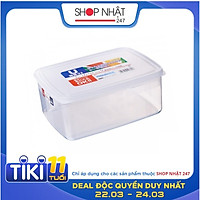 Hộp đựng thực phẩm 3L cỡ lớn nắp kín dùng cho quán ăn, nhà hàng Nội địa Nhật Bản