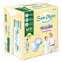 Tã Quần Người Lớn Sunmate Mềm Mại M9 (9 Miếng)