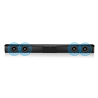 BT Sound Bar Wired & Wireless Stereo TV Soundbar 2000mAh Audio Speaker with Built-in Subwoofer Support Remote Control TF