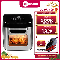 Nồi chiên không dầu 12L điện tử Mishio MK281 - Hàng chính hãng