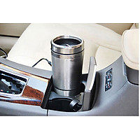 Bình đun nước trên ô tô nguồn 12V và 24V inox thép không gỉ