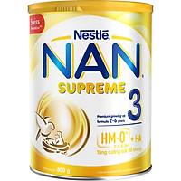 Sản phẩm dinh dưỡng công thức Nestlé NAN SUPREME 3 lon 800g (CÔNG THỨC BỔ SUNG 2HM-O)