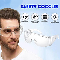 1/2/3/5/10PCS Protective Safety Goggles Disposable Indirect Vent Anti Fog Dust Spray Splash-proof Glasses Lab Eye Prot