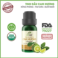 Tinh dầu Cam Hương 24Care 10ML - Chiết xuất thiên nhiên, mùi hương ngọt dịu, giảm căng thẳng, cho giấc ngủ ngon.