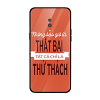 Ốp kính cường lực in họa tiết không bao giờ là thất bại tất cả chỉ là thử thách dành cho điện thoại Oppo K3