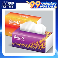 Combo 4 gói Khăn Giấy Rút See-U 2 Lớp 200 Tờ/gói