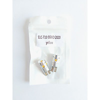 Bộ 2 bóng đèn Led xi nhan ô tô T10 5SMD - Vàng
