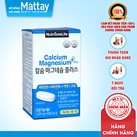 Calcium magnesium Plus NutrioneLife -30 viên - Giúp bổ sung canxi và vitamin D3