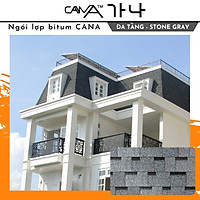 Ngói lợp bitum phủ đá CANA (1 gói 2.54 m2)- Biên Dạng Đa Tầng