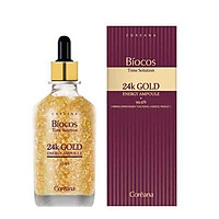 Tinh chất vàng đậm đặc giúp trẻ hoá da Coreana Biocos 24K Gold Energy Ampoule (Pure Gold) 100ml