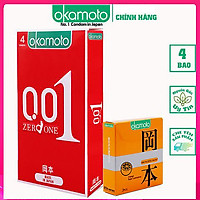 Tặng 1 Hộp Cam 3 cái Bao Cao su Okamoto 001 P.U Siêu mỏng Truyền Nhiệt Nhanh Hộp 4 Cái (Che tên sản phẩm khi giao) Tặng Giá Đỡ Điện Thoại.