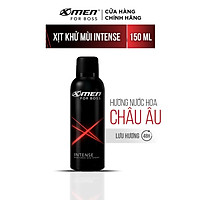Xịt khử mùi X-Men For Boss Intense - Mùi hương trầm đầy nội lực 150ml