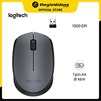 Chuột Không Dây Logitech M170 (Đen) - Hàng Chính Hãng