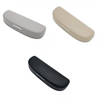 3x Car Sunglasses Holder Glasses Case for Black Gray Beige