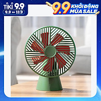 Quạt Không Tiếng Ồn Xiaomi Youpin SOTHING Destop Silent Fan Kiểu Dáng Cổ Điển Nhỏ Gọn Để Bàn