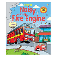 Usborne Noisy Wind-up Fire Engine with soundchip