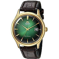 Đồng Hồ Orient Bambino Version Iv Kiểu Dáng Dây Da Và Mặt Thép Không Gỉ Tự Động Đến Từ Nhật Bản Leather Dress Watch