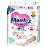 Tã/Bỉm Dán Merries S-82+6 (88 Miếng)