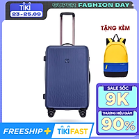 Vali Kéo Du Lịch LUG Thương Hiệu Lusetti LT011N Hạn Chế Bể Vỡ, Chịu Lực Tốt, Thiết Kế Tối Giản, Hiện Đại