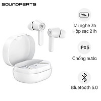 Tai nghe True Wireless Soundpeats Q Bluetooth 5.0, chống nước IPX5 - Hàng chính hãng
