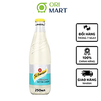 Schweppes Original Bitter Lemon 250ml - Nước ngọt có ga vị chanh đắng ORIGINAL SCHWEPPES 250ml