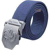 Thắt Lưng Vải Dù Nữ Mặt Khoá Hợp Kim Mặt King Cobra