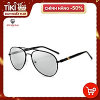 Kính Mát Nam Phân Cực Đổi Màu Chống Tia UV + Tặng Hộp Và Khăn Lau Kính