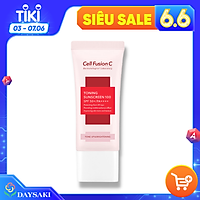 Kem Chống Nắng Dưỡng Trắng Và Nâng Tông Da Cell Fusion C Toning Sunscreen 100 SPF 50+/PA++++ (10ml)