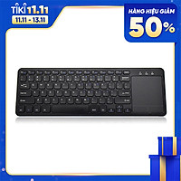 Bàn Phím Không Dây 2.4g Với Bàn Di Chuột 78 Phím Siêu Mỏng Dành Cho Windows / AnDroid