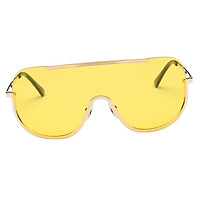 New Retro Women Sunglasses Oversize Metal Half Frame Eyeglasses