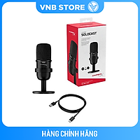 Micro Thu âm HYPERX SOLOCAST - STANDALONE- Hàng Chính Hãng
