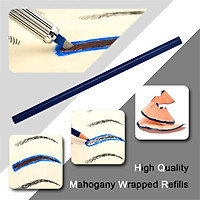 3D Permanent Makeup Kit Tattoo Pen Needle Practice Skin With Pencil Case