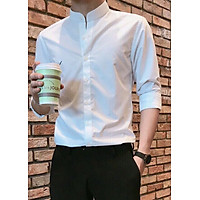 Áo Sơ Mi Nam Cổ Tàu Dài Tay KOJIBA