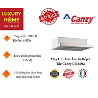 Máy Hút Mùi Âm Tủ Bếp 6 Tấc Canzy CZ-6002 - Hàng Chính Hãng