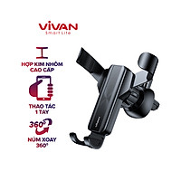 Giá Đỡ Điện Thoại Xe Ô Tô VIVAN CHS09 Phù Hợp Điện Thoại 4.0-6.5 inch Xoay 360 Độ-Hàng chính hãng