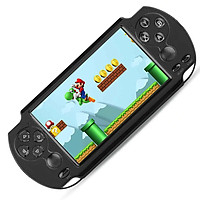 Máy chơi game đa năng 9in1 PSP X9 Plus - bộ nhớ 16Gb Đen - Chơi PSP/ GBA/ GBC/ Nes