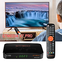 GTMEDIA V7 PRO TV Receiver DVB-S/S2/S2X+T/T2 TV Decoder Memory 1G Bit RAM Support H.265