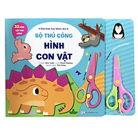 Đôi Bàn Tay Khéo Léo - Bộ Thủ Công Hình Con Vật - Tặng Kèm Chiếc Kéo An Toàn