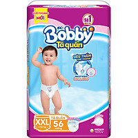 Tã Quần Bobby Ultra Jumbo XXL56 Siêu Siêu Lớn (Size XXL) - 56 Miếng