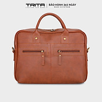 Cặp công sở da thời trang đa năng TRITA TCA1 nhiều màu (Dài 39cm x Rộng 10cm x Cao 28cm)