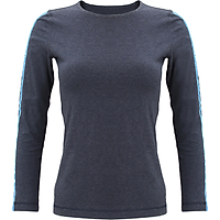 Áo T-shirt Nữ Tay Dài_Yvette LIBBY N'guyen Paris_YVETTE COOL WT1 _Màu Xanh (Navy) _Cotton Mélange hữu cơ (Organic)