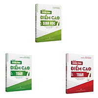 Sách - Combo Bí quyết chinh phục điểm cao - Toán Sinh - lớp 7 Tập 1 + Tập 2