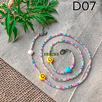 Dây đeo khẩu trang mắt kính hạt cườm Hàn Quốc chống thất lạc tiện lợi phong cách thời trang handmade